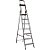 ALUMASA ESCADA ALUMINIO RESIDENCIAL 7 DEGRAUS COMFORT 150KG - Imagem 1