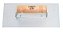 COMPEL DESEMPENADEIRA ACO LISA 14.5X38.5 CABO MADEIRA - Imagem 1