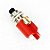 CHAVE MARGIRIUS CS-390 -NF INTERRUPTOR PUSHBUTTON VERMELHO 1A - Imagem 1