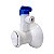 ACQUABIOS CONECTOR ROSCA 1/2" C/ ADAPTADOR DE VALVULA ENGATE RAPIDO "T" 1/4" (0084) - Imagem 1