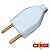 CERGE PINO MACHO 2P 10V 250V (173C)  C/10* - Imagem 1