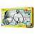 FOX BRASIL KIT P/BANHEIRO 5 PECAS MILANO CROMADO ACRILICO CRISTAL - Imagem 1