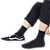 01 Par Meia Esportiva Masculina Grossas Cano Alto Longo Atoalhada Em Algodão - Imagem 3