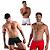 01 Cueca Boxer Adulto Em Poliéster Com Forro 100% Algodão - Imagem 3