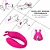Aixasia Couple Vibrating - Vibrador Recarregável Para Casais Com Controle Wireless - 12 Modos de Vibração - Roxo - Imagem 2