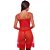 CAMISOLA SEXY EM TULLY VERMELHA - Imagem 1