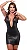Vestido Frente Única Madame-x Dominatrixxx - Imagem 1