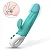 S-Hande Wave - Vibrador Estimulado de Ponto G e Clitóris Com 9 Modos de Vibração - 22,7 X 4, 3 Cm Cor:Laranja - Imagem 3