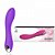 MADHU - VIBRADOR PONTO G RECARREGÁVEL EM SILICONE SOFT TOUCH COM 20 MODOS DE VIBRAÇÃO 18,5 X 3,5 CM COR ROSA - Imagem 1