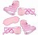 KIT BONDAGE COM AMARRAS E VENDA DE PELÚCIA COR ROSA - Imagem 3
