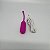 Cápsula Vibratória Recarregável Em Silicone Com 12 Modos De Vibração E Memória Cor: Rosa ou Roxo - Imagem 7