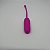 Cápsula Vibratória Recarregável Em Silicone Com 12 Modos De Vibração E Memória Cor: Rosa ou Roxo - Imagem 3