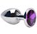 Plug Anal Metal Cromado Grande 9,4 x 4,0 cm - Imagem 3