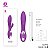 Vibrador Estimulador De Ponto G e Clitóris Em Silicone Com 9 Modos de Vibração - 20,3 x 3,5 cm - Imagem 3