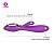 Vibrador Estimulador De Ponto G e Clitóris Em Silicone Com 9 Modos de Vibração - 20,3 x 3,5 cm - Imagem 2