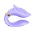 Vibrador Para Casal Fox Lilás - Imagem 1