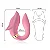 Vibrador Para Casal Fox Lilás - Imagem 2