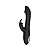 Vibrador Ponto G Com Estimulador Rabbit Preto - Imagem 3