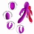 Vibrador Estimulador Triplo Preto - Imagem 3
