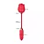 Vibrador De Ponto G E Clitóris Com Vai E Vem - Formato de Rosa - Imagem 3