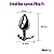Plug Anal De Aço Drawing Man P - Imagem 2
