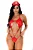 Mini Fantasia Body Bombeira - Pimenta Sexy - Imagem 1