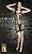 Vestido Bodystocking Preto - Imagem 1