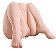 Masturbador Formato de Bunda com Pernas - Vagina e ânus - Imagem 2
