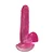 Prótese peniana de silicone com ventosa (13 cm) - Imagem 1