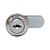 Cilindro Fechadura Universal para Móveis de Aço  com Lingueta ART 4910 Cromado Papaiz - Imagem 1