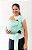 Wrap Sling Baby Malha 100% algodão - Verde - Imagem 1