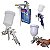 Pistola de Pintura Hvlp Zeffix Lx100 Bico 1,4mm com Hvlp Mini Pdr Pro545, Hvlp Pdr Pro500 e Pistola de Emborrachamento Pdr Pro522 K4p - Imagem 4