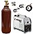 Inversor de Solda Tig Mma Kende Kdws-200d 200a 220v Completa Cilindro 1m³ Regulador Kt3 - Imagem 1