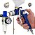 Pistola de Pintura Hvlp Pdr Pro550 Bico 1,7 com Kit Bico Extra 1,4 e Filtro Regulador de Ar Pdr Pro004 P45 - Imagem 4