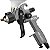 Pistola de Pintura Hvlp Pro-550tfb Teflon Antiaderente Bico 1,4mm 600ml P4b - Imagem 3
