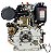 Motor a Diesel Toyama 12,5hp 456cc TDE130EXP Partida Elétrica Td0 - Imagem 4