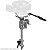 Rabeta Vertical de Barco Girafer p/ Motor Branco e Kawashima Ra1 - Imagem 7