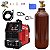 Inversor de Solda Tig Mma Galzer Max Tig 140a 220v Completa Cilindro 1m³ Regulador Gz6 - Imagem 3