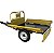 Carretinha Agrícola para Motocultivador Buffalo Bf500s Basculante Capacidade 500kg Bf5 - Imagem 4