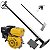 Motor de Popa Buffalo BFG15.0 a Gasolina 61502 com Rabeta Horizontal Girafer 3247 Longa 2,2mts com Engate Hl1 - Imagem 1