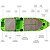 Super Caiaque Mine Barco Milha Náutica Boat Personalizável com Motor de Popa Toyama TM6.0Fs 6,0Hp 4t Ré Frente e Neutro Mn14 - Imagem 7