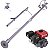 Motor de Popa a Gasolina Branco B4T7.0L 7,0hp 212cc 4t Horizontal com Rabeta Girafer Original 2259 Horizontal 1,7mts Rs0 - Imagem 1