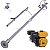 Motor de Popa a Gasolina Zmax ZM70G4T 7hp 212cc 4t com Rabeta Girafer Original 2259 Horizontal 1,7mts Rs4 - Imagem 1