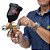 Pistola de Pintura Hvmp Pdr Pro Gold Bico 1,3mm Copo Preto 600ml P3gp - Imagem 5
