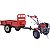 Motocultivador a Diesel Branco BTTD10 com Carretinha 1000kg Ck8 - Imagem 1