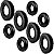 Quatro Pneu Universal 4.00-8 com Câmaras 4 Pneus 4pc - Imagem 1