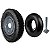 Pneu Universal 4.00-8 Câmara Eixo Roda Aro 8" Tot Power 1pe - Imagem 2