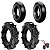 Par de Pneus para Motocultivador com Câmaras 5.00-12 Z40 - Imagem 7
