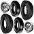 Par Pneu Universal Boartyre 4.00-8 70km/h 400kg 6 Lonas Câmaras, e Aros de Alumínio 2va - Imagem 5