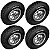 Quatro Pneu Universal Boartyre 4.00-8 70km/h 400kg 6 Lonas, Câmaras e Aros de Alumínio 4va - Imagem 3